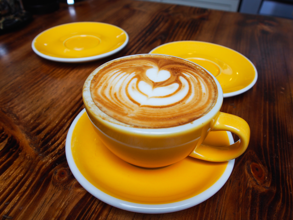 Latte Art und toller Geschmack des Kaffees